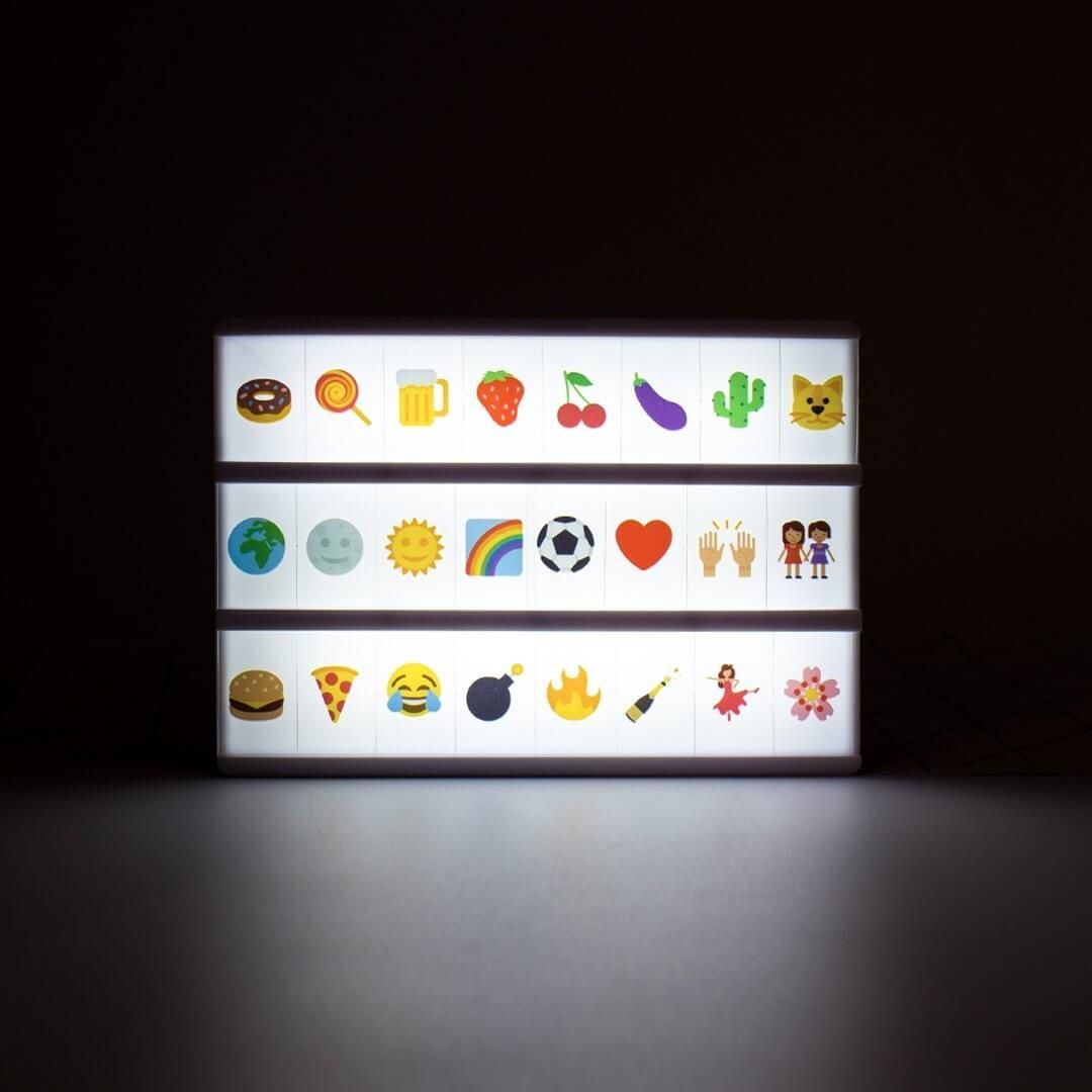 Emoji A4 - Pack de 85 emojis pour lightbox A4 Locomocean